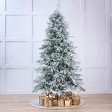 Bela Snežna 3D Novogodišnja jelka 180 cm - n white ( WHT 180 )