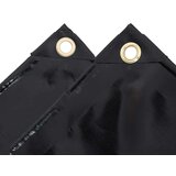 vidaXL Cerada 650 g/m² 3 x 6 m crna | shoptok.hr