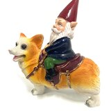 Dardanar Ornament Pritlikavi palček Vrtnarjenje Ornament (jahalni pes), (21086098) | Shoptok.si
