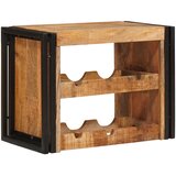  Stalak za vino Smeđa 60 x 45 x 33 cm Čvrsto Grubo Drvo Manga | shoptok.hr