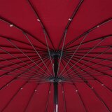 Zunanji senčnik z aluminijastim drogom 270 cm bordo rdeč, (20692797) | Shoptok.si