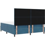 Box spring krevet Tamno plava 180 x 200 cm Baršun | shoptok.hr