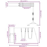 Vanjski Zunanje igralo impregnirana borovina, (20795204) | Shoptok.si
