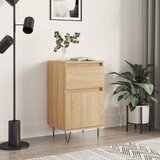 vidaXL Komoda sonoma hrast 40x35x70 cm inženirski les | Shoptok.si