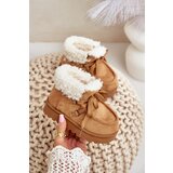 Boto FR1 Snow Boots Kids Insulated With Fur Camel Adelane | Eponuda.ba
