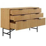 Livetastic KOMODA, črna, barve hrasta | Shoptok.si