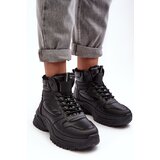 EVENTO Women's Quilted Lace-Up Sport Shoes Black Dejana | shoptok.hr