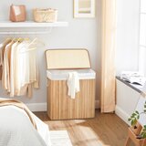 Songmics Košara za perilo Bamboo 3 x 50L, LCB091N01 | Shoptok.si