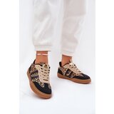 Boto Women's Sneakers From Eco Leather Leopard Black Satylies | Shoptok.si