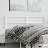 Metalno zamjensko uzglavlje bijelo 150 cm | shoptok.hr