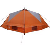  Teepee šator za 8 osoba Siva i narančasta 490 x 410 x 210 cm | Eponuda.com