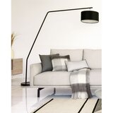 Kave Home Crna stojeća svjetiljka s tekstilnim sjenilom (visina 221,5 cm) Ciana – | shoptok.hr