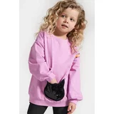Coccodrillo Otroški pulover roza barva