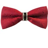 LEPTIR mašna EX-30391 - Crvena / Uzorak KP30391 | Shoptok.si