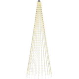  Božićno drvce od svjetlosnih niti s klinom i jarbolom 300 cm - 300 cm | shoptok.hr