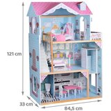  Velika LED drvena kućica pastel | shoptok.hr