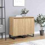 vidaXL Komode 2 kom boja hrasta sonome 40x35x70 cm konstruirano drvo Cijene
