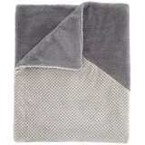 Catherine Lansfield Siva deka od mikropliša 130x170 cm Cosy Larsson Geo – Cijene