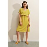 Bigdart Dress - Yellow Cene