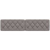  Vzglavna stranica taupe 200 cm blago, (21653167) | Shoptok.si