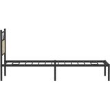  Okvir kreveta bez madraca boja hrasta sonome 90 x 200 cm drveni | shoptok.hr