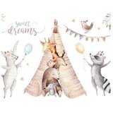  Dečiji luster KIDS ROOM 1xE27/60W/230V prečnik 40 cm životinjice | Eponuda.com