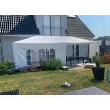  Vanjski šator, prijenosni vodootporni šator s 4 odvojive bočne ploče, bijel (6 x 3 m) | shoptok.hr
