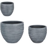 BIZZOTTO Posude za cvijeće u setu 3 kom ø 46 cm Strips – | shoptok.hr