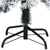 vidaXL umjetno božićno drvce sa snijegom zeleno 120 cm pvc | shoptok.hr