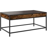  Stolić s beskonačnim LED svjetlima boja hrasta 90x50x41 cm | shoptok.hr
