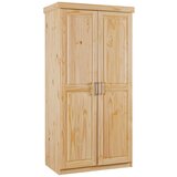 MID.YOU garderobna omara leon, masiven bor, naravno | Shoptok.si