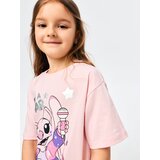 Sinsay Pamučna majica s printom Stitch | shoptok.hr