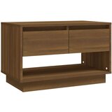 vidaXL TV omarica rjavi hrast 70x41x44 cm iverna plošča | Shoptok.si
