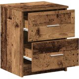  Noćni ormarići 2 kom s 2 ladice staro drvo 40x36x50 cm | shoptok.hr