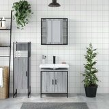  3-dijelni set kupaonskih ormarića boja hrasta sonome drveni | shoptok.hr