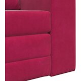  Krevet na razvlačenje Vinska crvena 98 x 71 x 83 cm Baršun | shoptok.hr
