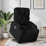 Maison Chic Električni naslanjač - Relax naslanjač s funkcijo vstajanja črn, (22061362) | Shoptok.si