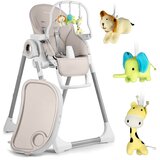  sa stolićem, siva ležaljka Belo + šank za igračke | shoptok.hr