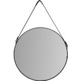 Tutumi Okruglo ogledalo na remenu Loft 60 cm CRNO CFZL-MR060 Cijene