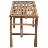  Zložljiva vrtna klop z blazino 118 cm bambus, (20980219) | Shoptok.si