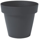  GARDINO-SAKSIJA MELROSE OKRUGLA 50cm-43L ANTRACIT Cene