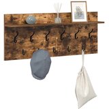  Vješalica za kapute na zidu Dimljeni hrast 100 x 40 x 12 cm | Eponuda.ba