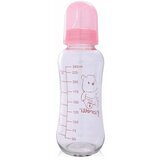 Lorelli staklena flašica 240ml (0m+) - pink cene