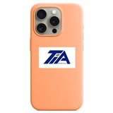 Apple iPhone 15 Pro Silicone Case with MagSafe - Orange Sorbet | shoptok.hr