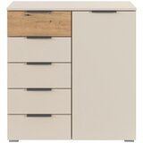 Premium Living Komoda Ellmau, Barva Šampanjca, Barva Hrasta | Shoptok.si