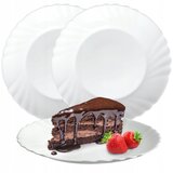 KADAX Desertni krožnik 20 cm komplet krožnikov 3 kosi komplet belih krožnikov, (5000355352) | Shoptok.si
