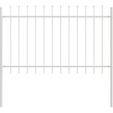  Vrtna Ograda 2 pcs Bijelo 3,4 x 0,8 m Čelik s prahom | shoptok.hr