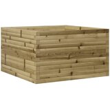vidaXL Vrtno cvetlično korito 80x80x45,5 cm impregnirana borovina, (21255669) Cene