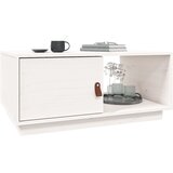  Stolić za kavu bijeli 80 x 50 x 35,5 cm od masivne borovine | shoptok.hr