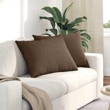 Jastučići za sofu 2 pcs Smeđa 70 x 50 cm tkanina | shoptok.hr